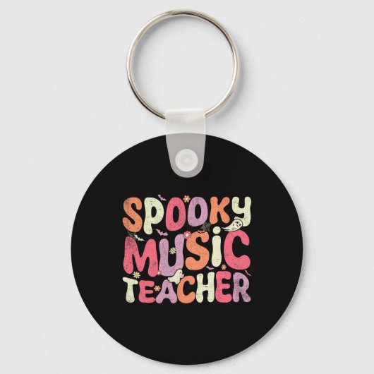 Porte-clés Enseignant de musique Halloween Enseignant Éffraya (Recto)