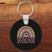 Porte-clés Enseignant de vitesse - Speducator Coeur - Speduca (Recto)