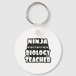 Porte-clés Enseignant en biologie Ninja