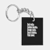 Porte-clés Enseignant Montessori (Devant gauche)