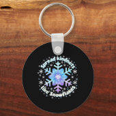 Porte-clés Enseignant Noël Répandre la Gentillesse Comme des (Recto)