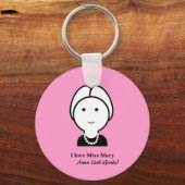 Porte-clés enseignant (Personnaliser) (Recto)