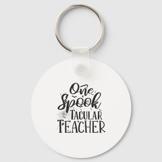 Porte-clés Enseignant Spooktacular - Professeur drôle Hallowe (Recto)