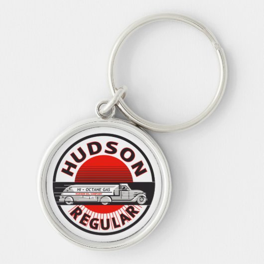Porte-clés Enseigne ancienne essence Hudson Regular (Devant)