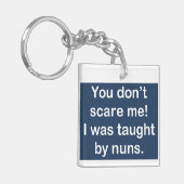 Porte-clés Enseigné par des nonnes dans bleu-foncé (Devant gauche)
