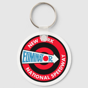 Porte-clés Enseigne vintage du New York National Speedway