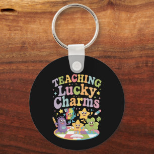 Porte-clés Enseigner des charmes chanceux Jour de la Saint Pa