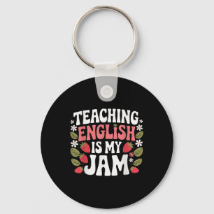 Porte-clés Enseigner L'Anglais Est Mon Professeur De Jam De R