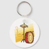 Porte-clés Ensemble à tambour (Verso)