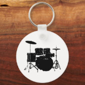 Porte-clés Ensemble à tambour (Recto)