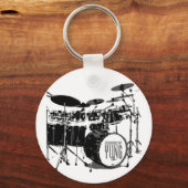 Porte-clés Ensemble à tambour (Recto)