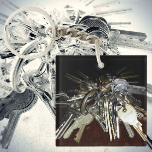 Porte-clés Ensemble de clés photographiques