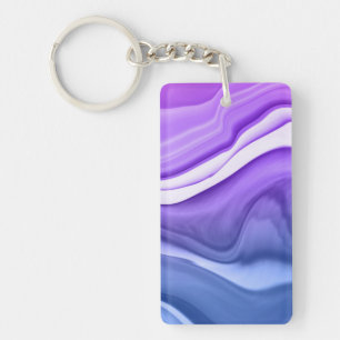 Porte-clés Ensemble d'encre d'alcool Papier numérique Aurora