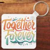 Porte-clés Ensemble pour toujours (Verso)