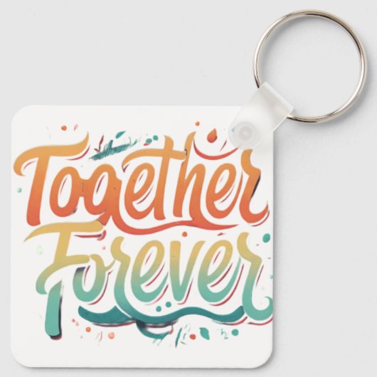 Porte-clés Ensemble pour toujours (Dos)
