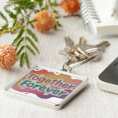 Porte-clés Ensemble pour toujours (Côté)