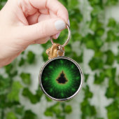 Porte-clés Ensemble vert de Mandelbrot (Main)