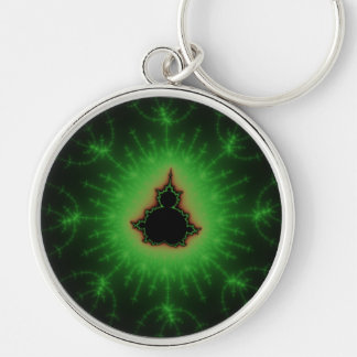 Porte-clés Ensemble vert de Mandelbrot