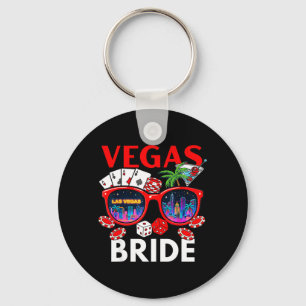 Porte-clés Enterrement de vie de jeune fille Vegas Wedding Br