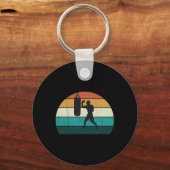 Porte-clés Entraînement à la boîte de boxe rétro - Coucher de (Recto)