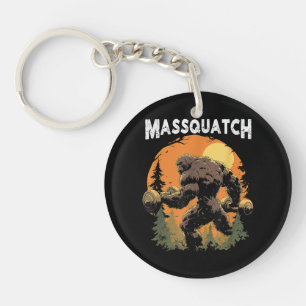 Porte-clés Entraînement Bigfoot Massquatch Drôle