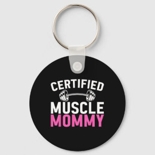 Porte-clés Entraînement de musculation certifié Muscle Mommy