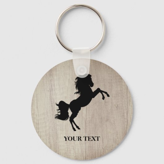 Porte-clés Entraînement équestre (Recto)