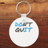 Porte-clés Entraînement Motivationnel Cadeau Dont Quitter Cad (Recto)