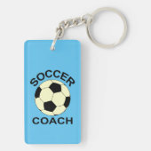 Porte-clés Entraîneur de balle de football (Dos)