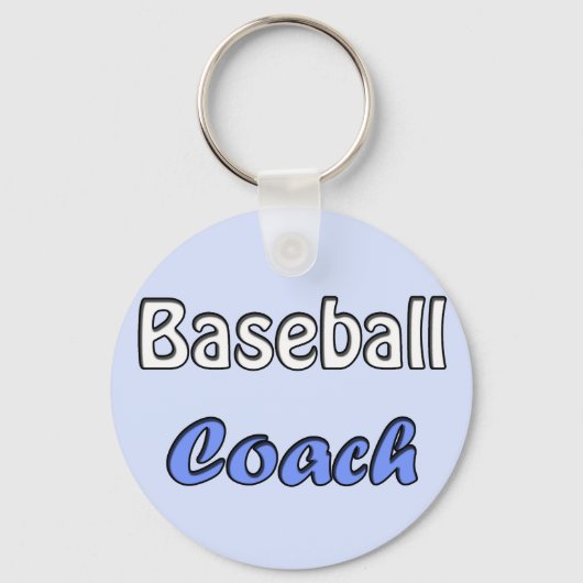Porte-clés Entraîneur de baseball (Recto)