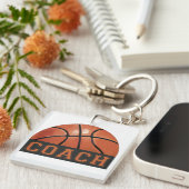 Porte-clés Entraîneur de basket-ball (Devant Droit)