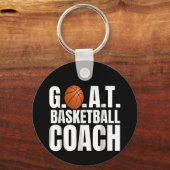 Porte-clés Entraîneur De Basketball De Chèvre Le Plus Grand E (Recto)