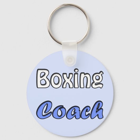 Porte-clés Entraîneur de boxe (Recto)