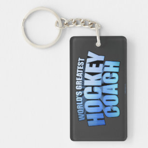 Porte-clés Entraîneur de hockey le plus grand du monde