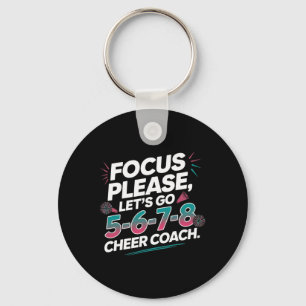 Porte-clés Entraîneur de pom-pom girls 5-6-7-8 Focus Please S