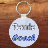 Porte-clés Entraîneur de tennis (Recto)