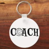 Porte-clés Entraîneur de volley-ball (Recto)