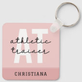 Porte-clés Entraîneur sportif personnalisé AT (Dos)