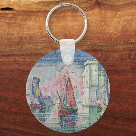 Porte-clés Entrance of La Rochelle Harbor, Paul Signac (Recto)