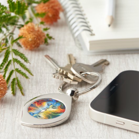 Porte-clés Entre miroir et mémoire (Côté )