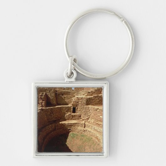 Porte-clés Entrée à un Kiva, construit siècles de c.11th-14th (Devant)