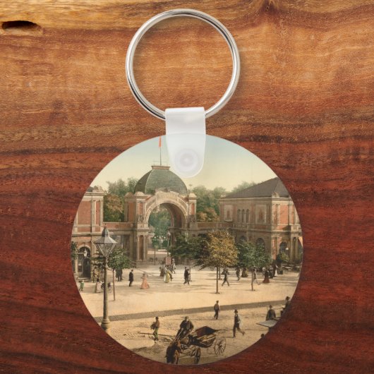 Porte-clés Entrée du parc Tivoli Porte - clé de Copenhague (Verso)