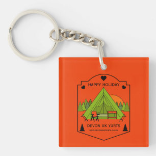 Porte-clés Entreprise de Glamping Tente Cloche