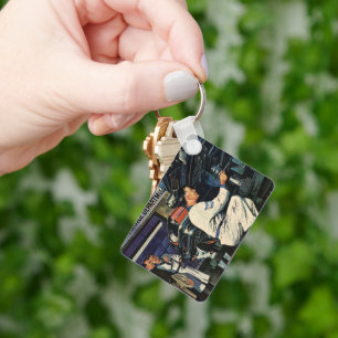 Porte-clés Entreprise de réparation de voitures anciennes Méc