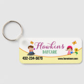 Porte-clés Entreprises professionnelles de garderie (Verso)