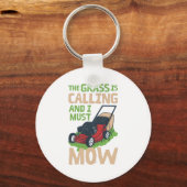 Porte-clés Entretien de pelouse (Recto)