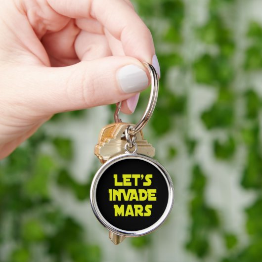 Porte-clés Envahissons Mars (main)
