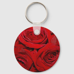 Porte-clés Enveloppé en Rose
