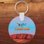 Porte-clés Envolez-vous pour l'Australie (Recto)