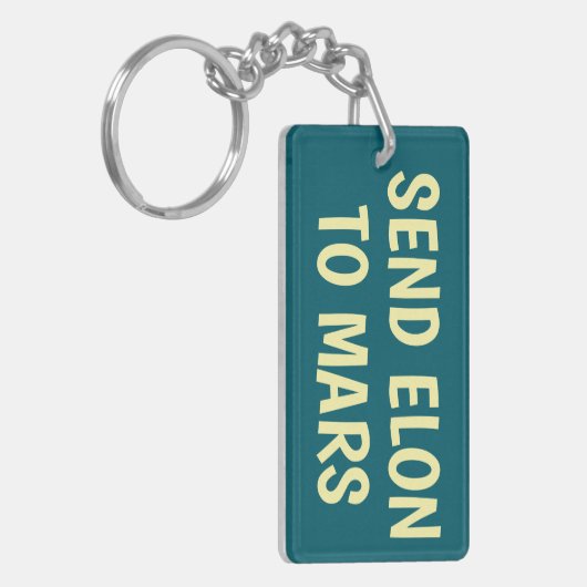 Porte-clés Envoyer Elon au Porte - clé Mars (Devant gauche)